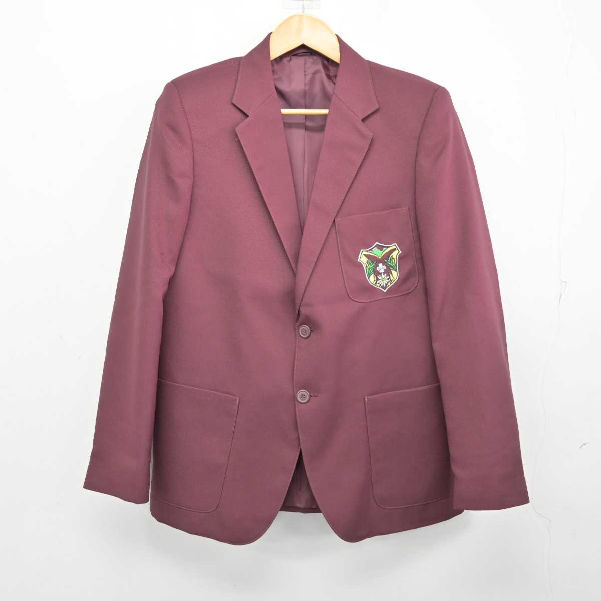 【中古】スイス スイス公文学園高等部 男子制服 2点 (ブレザー・ズボン) sf074177