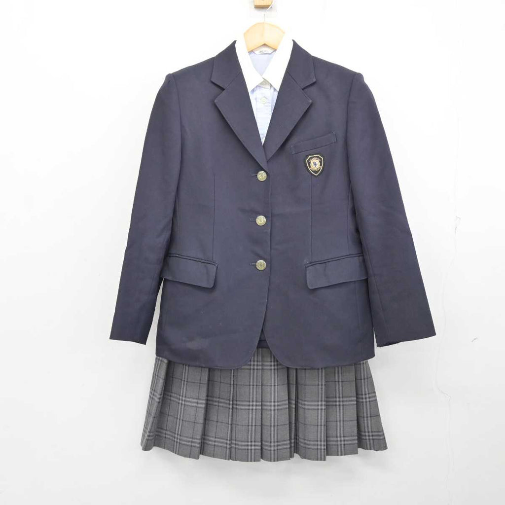 【中古】静岡県 浜松市立高等学校 女子制服 3点 (ブレザー・シャツ・スカート) sf074178 | 中古制服通販パレイド