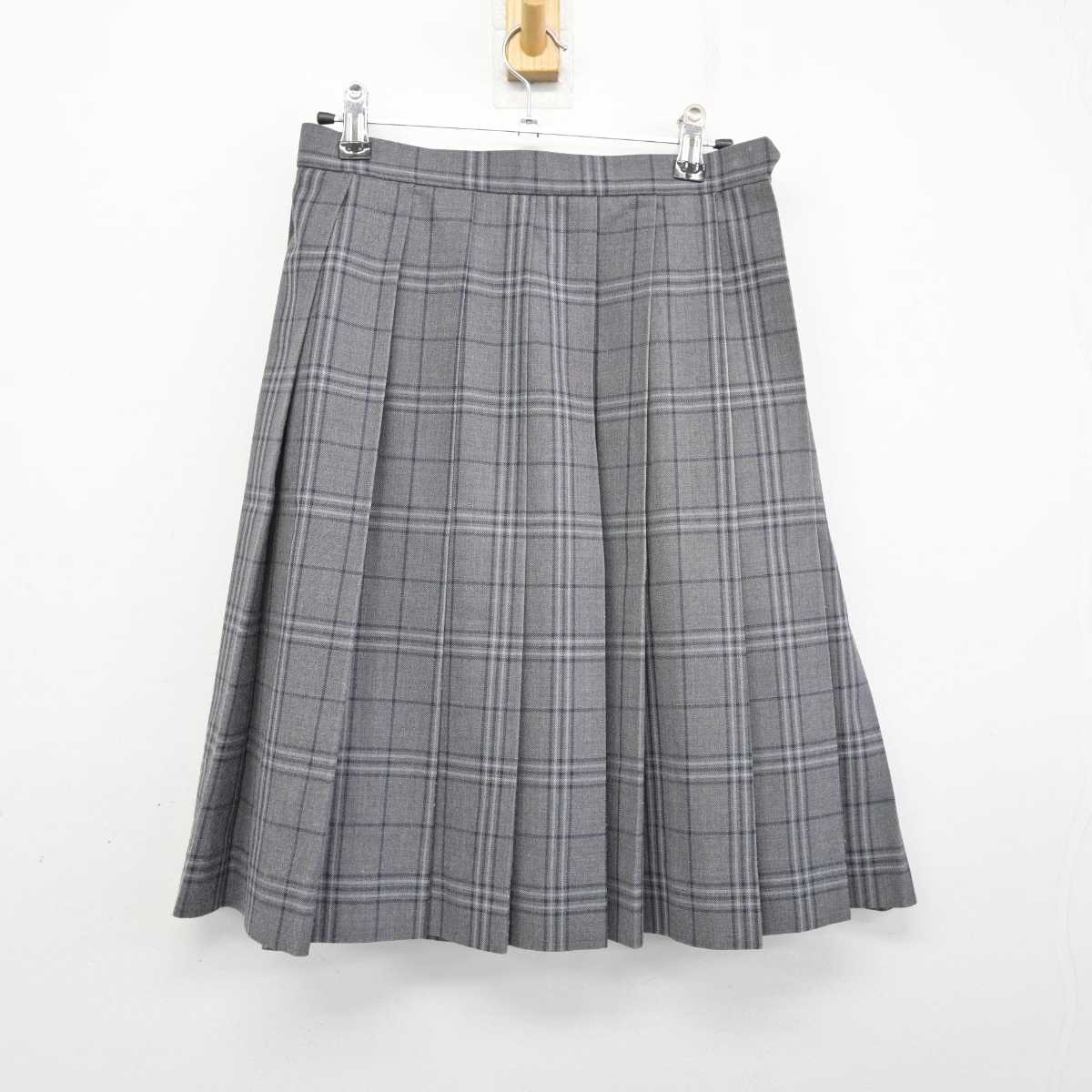 【中古】静岡県 浜松市立高等学校 女子制服 3点 (ブレザー・シャツ・スカート) sf074178