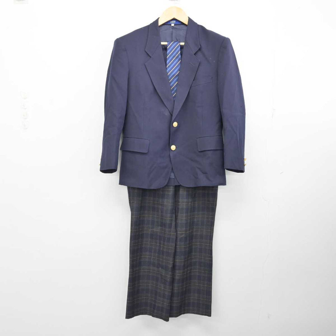 中古】宮城県 利府西中学校 男子制服 3点 (ブレザー・ズボン) sf074185 | 中古制服通販パレイド