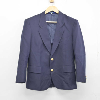 【中古】宮城県 利府西中学校 男子制服 3点 (ブレザー・ズボン) sf074185