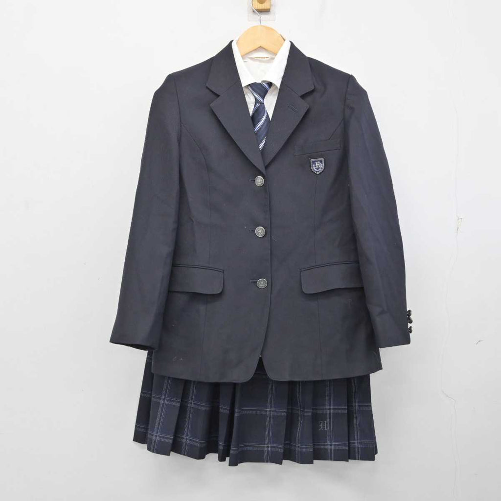 【中古】石川県 宝達高等学校 女子制服 4点 (ブレザー・シャツ・スカート) sf074187 | 中古制服通販パレイド