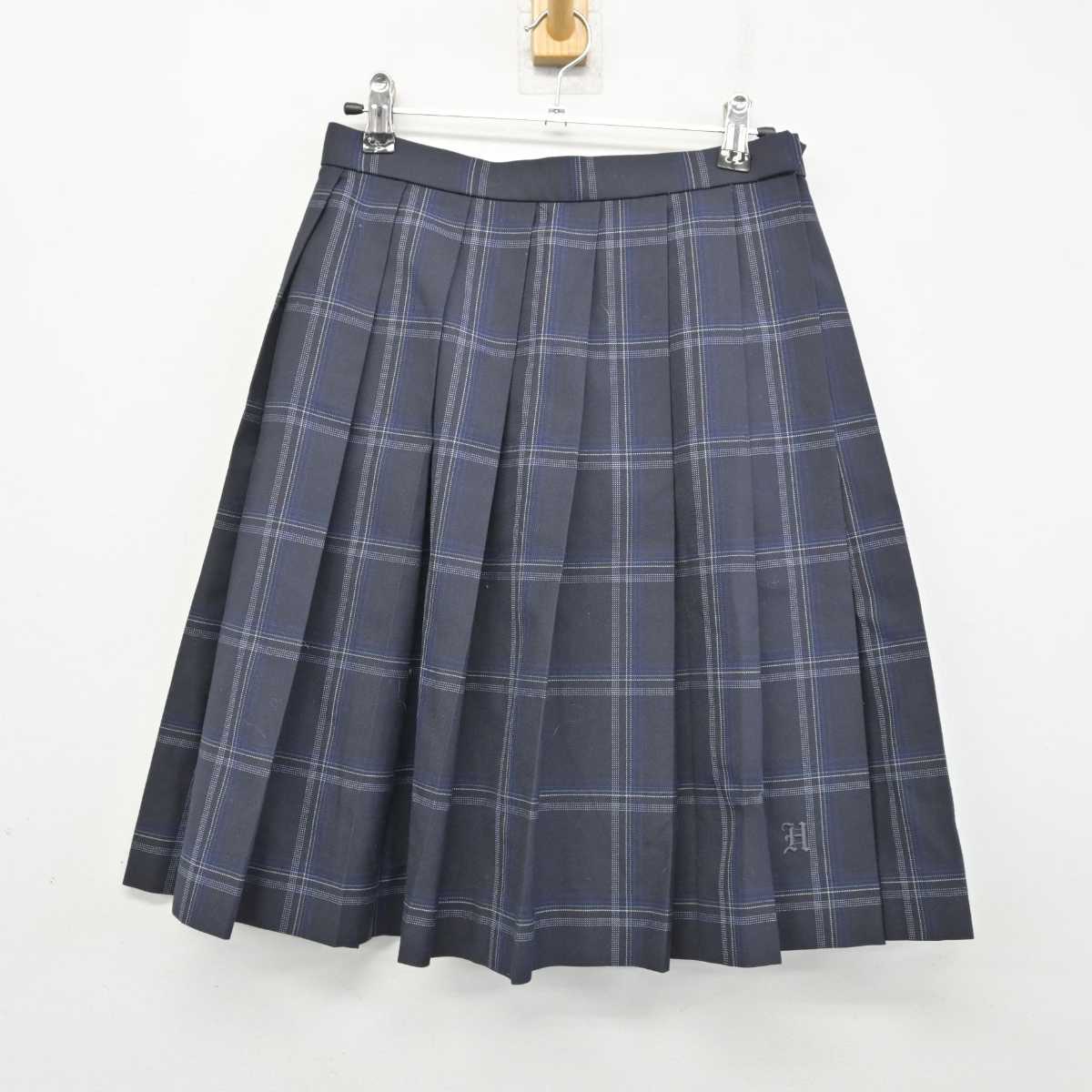 【中古】石川県 宝達高等学校 女子制服 4点 (ブレザー・シャツ・スカート) sf074187