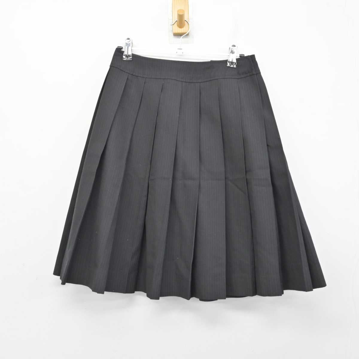 【中古】広島県 大竹高等学校 女子制服 2点 (シャツ・スカート) sf074200