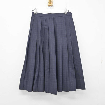 【中古】福岡県 福岡市内中学校標準服 女子制服 4点 (ブレザー・シャツ・スカート) sf074205