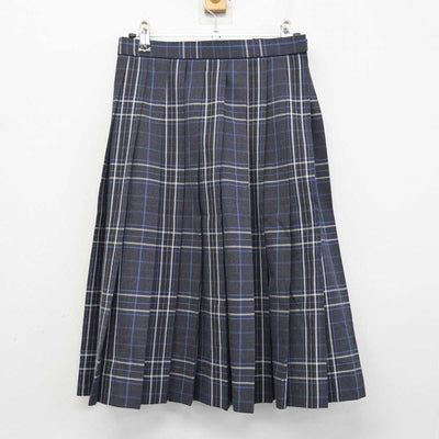 【中古】北海道 札幌市立栄中学校　 女子制服 4点 (ブレザー・ニットベスト・スカート) sf074207