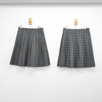 【中古】大阪府 大東市立深野中学校 女子制服 5点 (ブレザー・ニット・シャツ・スカート) sf074208