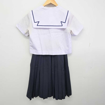 【中古】愛知県 名古屋市立若葉中学校 女子制服 2点 (セーラー服・スカート) sf074211