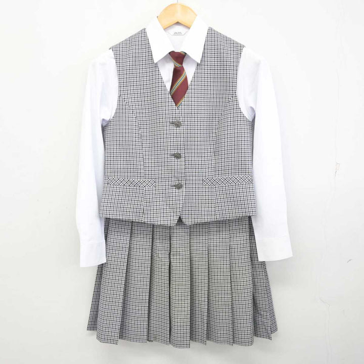 中古】静岡県 桐陽高等学校 女子制服 5点 (ブレザー・ベスト・シャツ・スカート) sf074215 | 中古制服通販パレイド