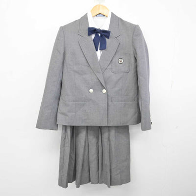 【中古】大阪府 四天王寺中学校・高等学校 女子制服 4点 (ブレザー・シャツ・スカート) sf074227