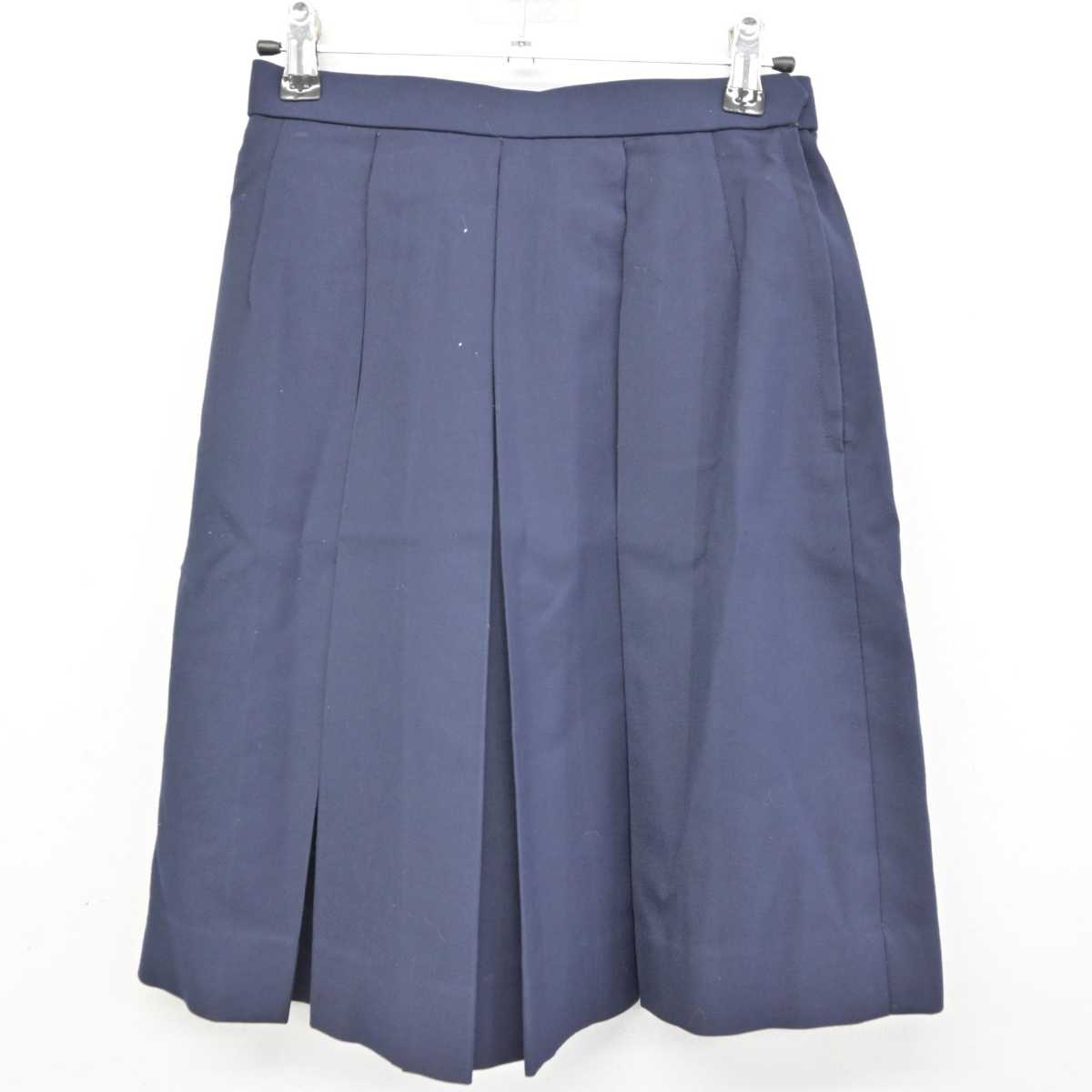 【中古】神奈川県 横浜市立南が丘中学校 女子制服 3点 (ブレザー・ベスト・スカート) sf074230