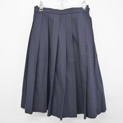 【中古】福岡県 福岡市内中学標準服 女子制服 4点 (ブレザー・シャツ・スカート) sf074237