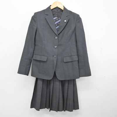 【中古】東京都 多摩科学技術高等学校 女子制服 4点 (ブレザー・スカート) sf074253