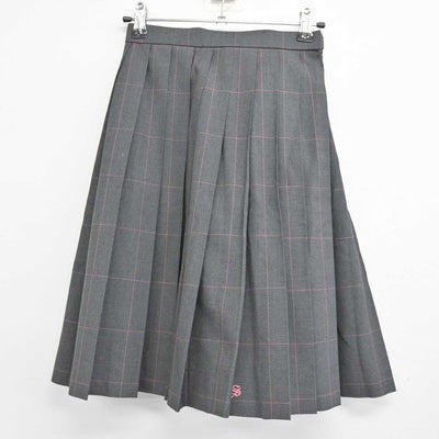 【中古】東京都 多摩科学技術高等学校 女子制服 2点 (スカート・ズボン) sf074254