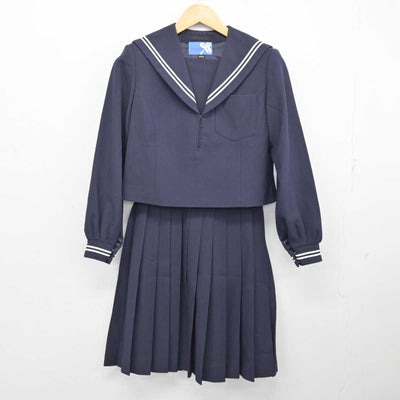 【中古】愛知県 田原市立東部中学校 女子制服 2点 (セーラー服・スカート) sf074256