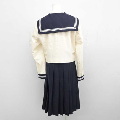 【中古】福岡県 博多女子高等学校 女子制服 3点 (セーラー服・ジャンパースカート) sf074265