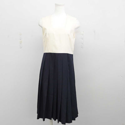 【中古】福岡県 博多女子高等学校 女子制服 3点 (セーラー服・ジャンパースカート) sf074265