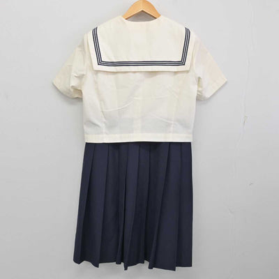 【中古】福岡県 博多女子高等学校 女子制服 3点 (セーラー服・ジャンパースカート) sf074266