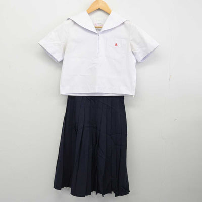 【中古】兵庫県 姫路東高等学校 女子制服 2点 (セーラー服・スカート) sf074271