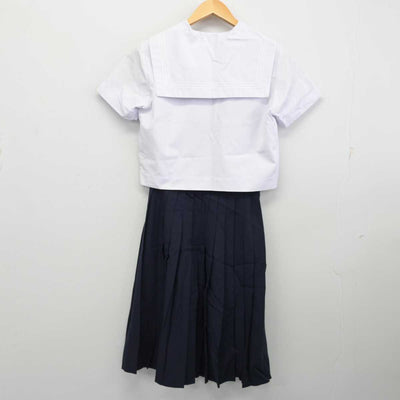 【中古】兵庫県 姫路東高等学校 女子制服 2点 (セーラー服・スカート) sf074271