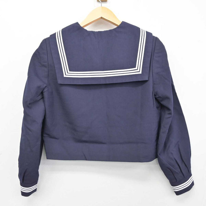 中古】兵庫県 姫路東高等学校 女子制服 3点 (セーラー服・ニット