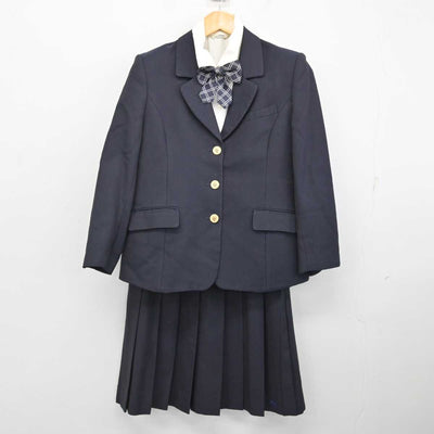 【中古】佐賀県 鳥栖商業高等学校 女子制服 4点 (ブレザー・シャツ・スカート) sf074277