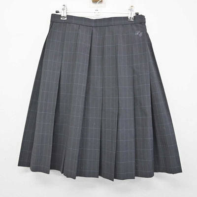 【中古】佐賀県 鳥栖商業高等学校 女子制服 4点 (シャツ・スカート) sf074279