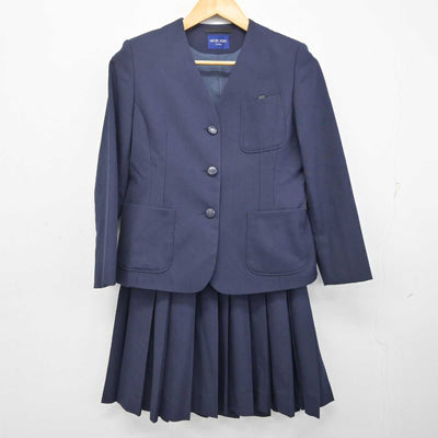 【中古】新潟県 鳥屋野中学校 女子制服 2点 (ブレザー・スカート) sf074296