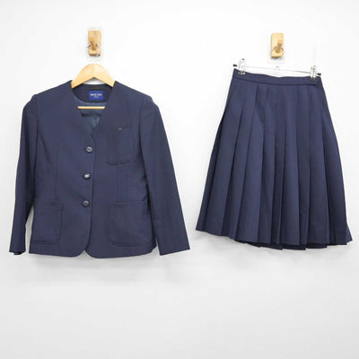 【中古】新潟県 鳥屋野中学校 女子制服 2点 (ブレザー・スカート) sf074296