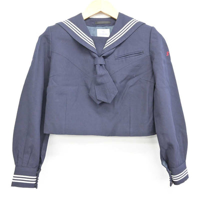 【中古】埼玉県 狭山ヶ丘高等学校 女子制服 2点 (セーラー服・ジャンパースカート) sf074300