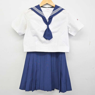 【中古】埼玉県 狭山ヶ丘高等学校 女子制服 3点 (セーラー服・セーラー服・スカート) sf074301