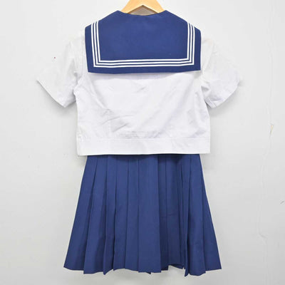 【中古】埼玉県 狭山ヶ丘高等学校 女子制服 3点 (セーラー服・セーラー服・スカート) sf074301