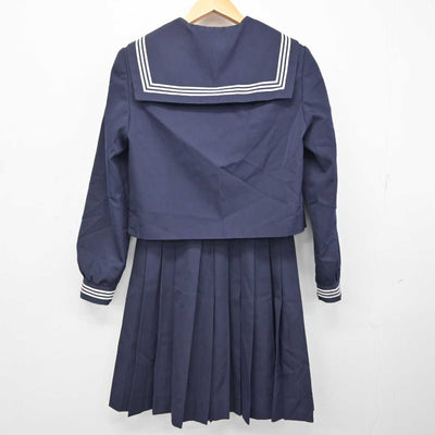 【中古】静岡県 島田第一中学校 女子制服 3点 (セーラー服・スカート) sf074306