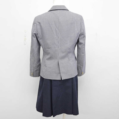 【中古】福岡県 博多学園 博多高等学校 女子制服 4点 (ブレザー・シャツ・スカート) sf074308