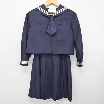 【中古】東京都 十文字高等学校 女子制服 3点 (セーラー服・スカート) sf074314