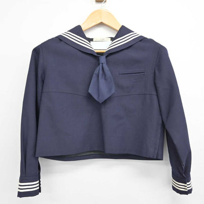 【中古】東京都 十文字高等学校 女子制服 3点 (セーラー服・スカート) sf074314