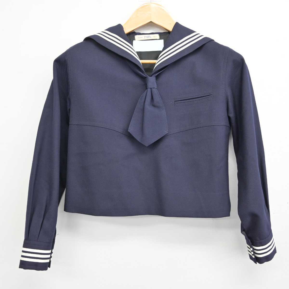 【中古】東京都 十文字高等学校 女子制服 3点 (セーラー服・スカート) sf074315