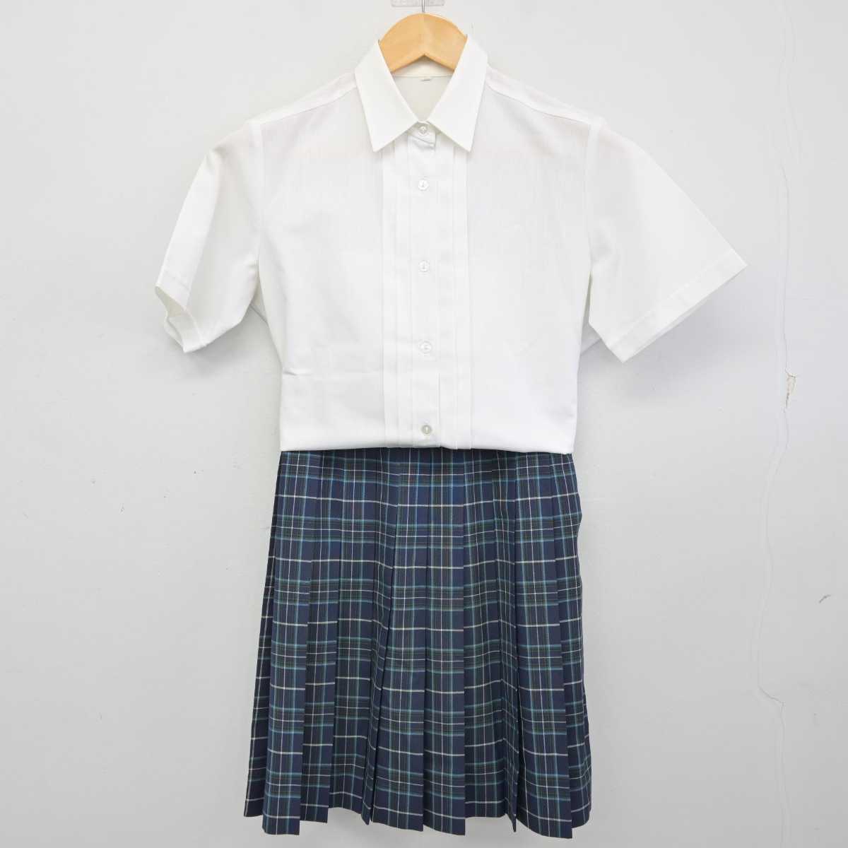 【中古】東京都 東京高等学校 女子制服 3点 (シャツ・シャツ・スカート) sf074322