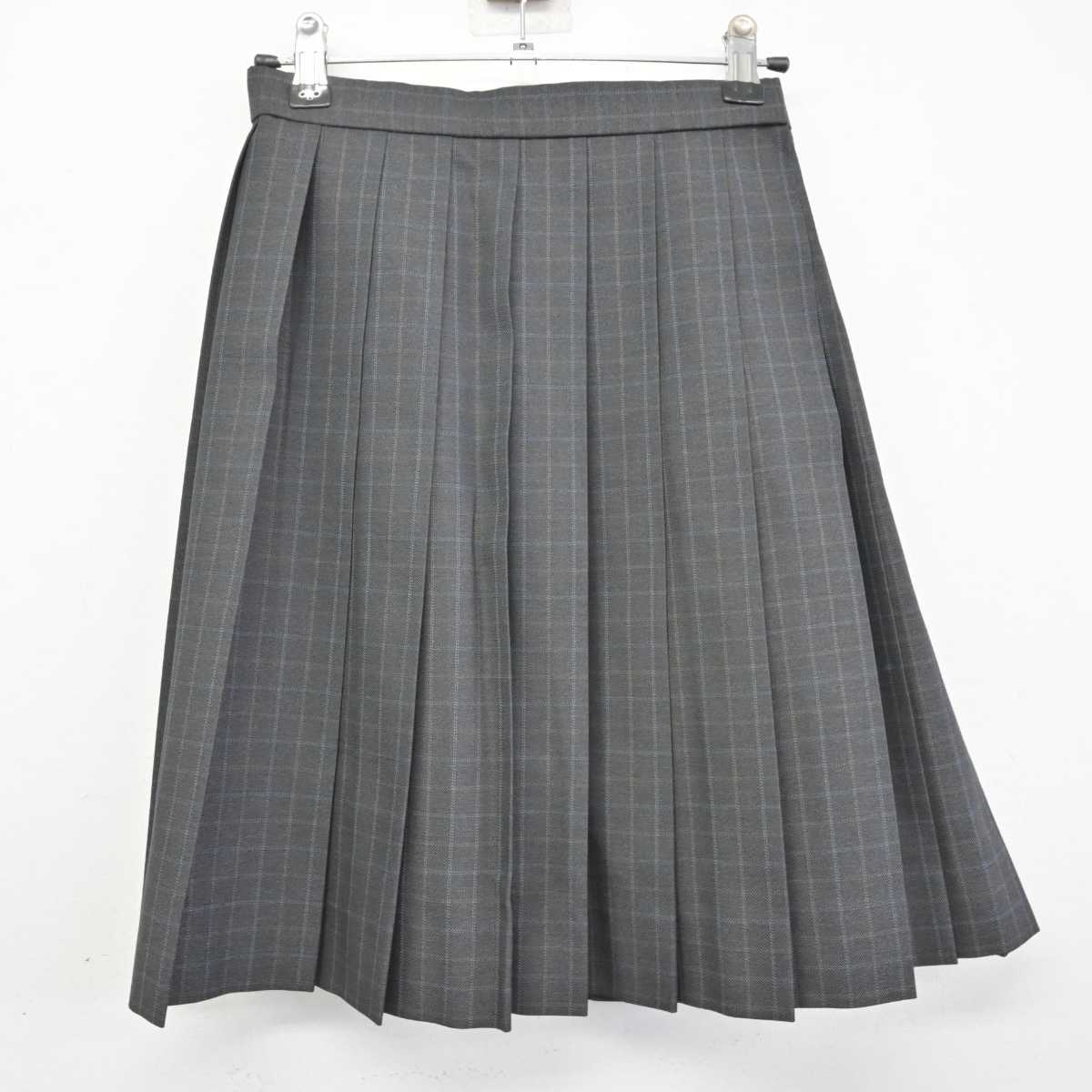 【中古】神奈川県 中川中学校 女子制服 4点 (ブレザー・シャツ・スカート) sf074325