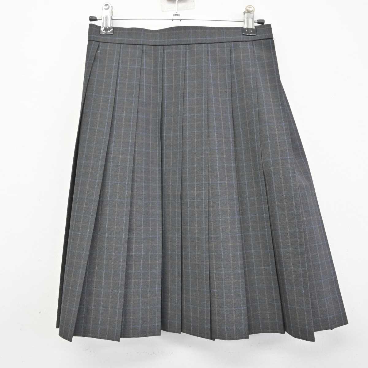 【中古】神奈川県 中川中学校 女子制服 2点 (シャツ・スカート) sf074327