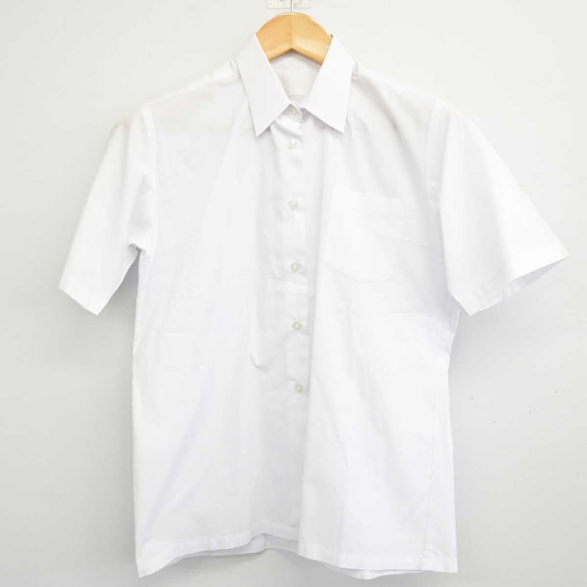 【中古】神奈川県 中川中学校 女子制服 2点 (シャツ・スカート) sf074328