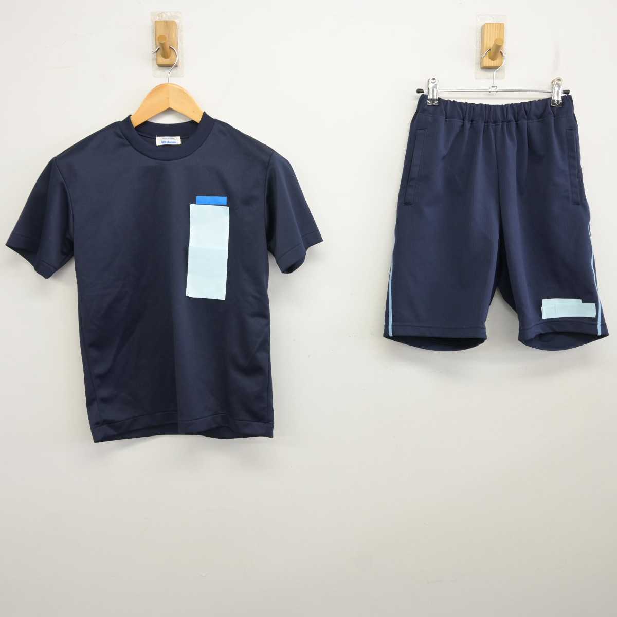 【中古】新潟県 三条東高等学校 女子制服 2点 (体操服 上・体操服 下) sf074335