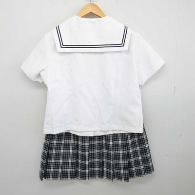 【中古】長野県 高松学園 伊那西高等学校 女子制服 3点 (セーラー服・スカート) sf074341