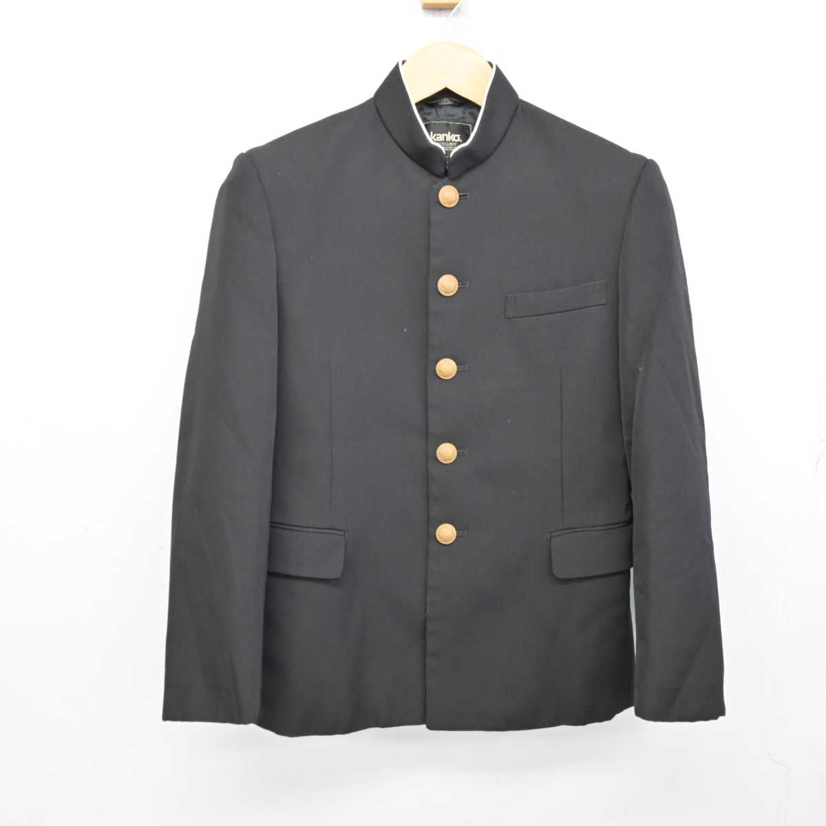 【中古】千葉県 河原塚中学校 男子制服 2点 (学ラン・ズボン) sf074349