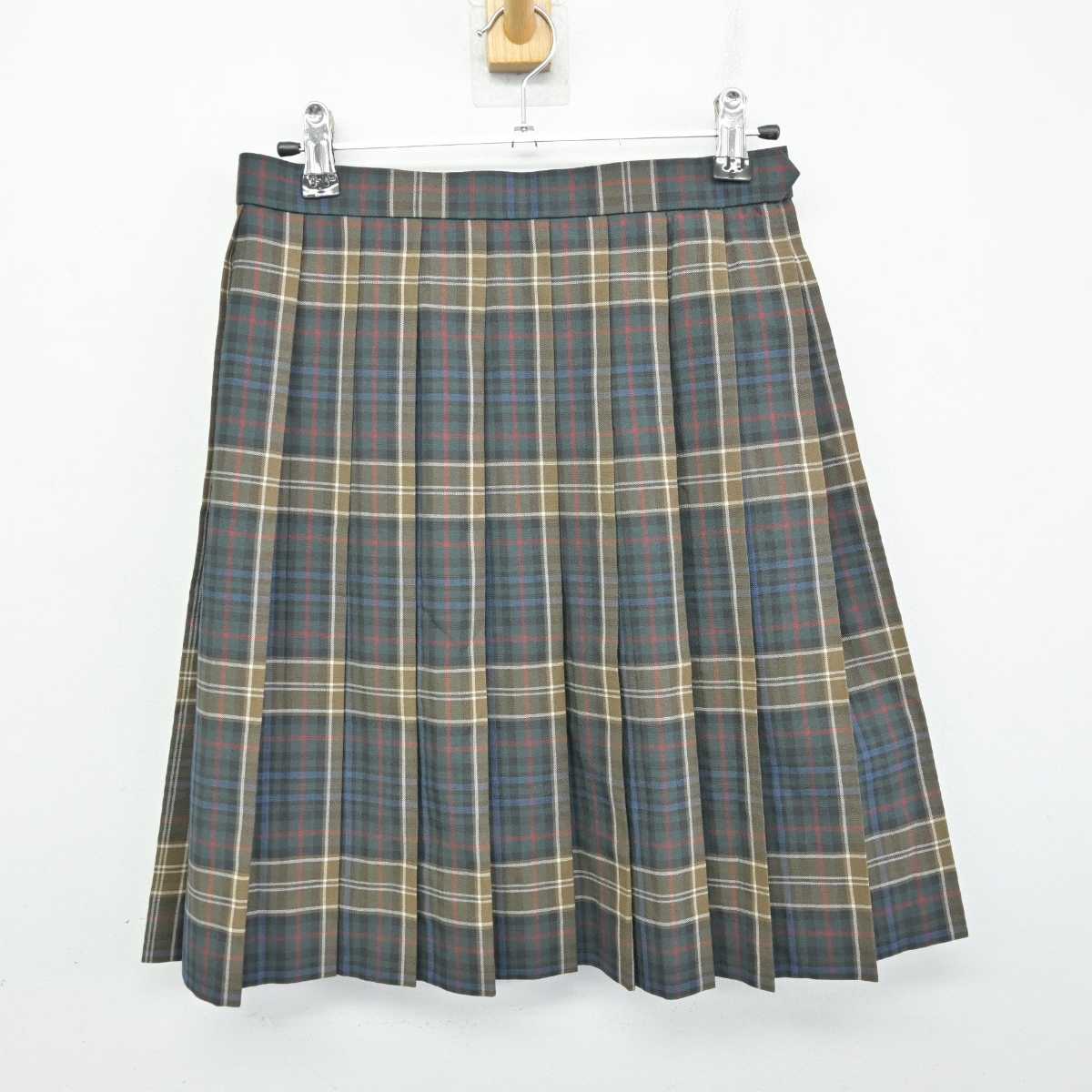 【中古】千葉県 松戸高等学校 女子制服 2点 (スカート) sf074352