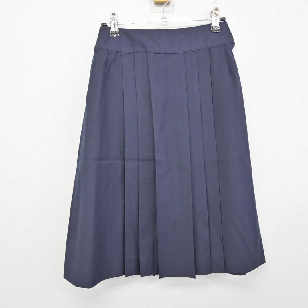 【中古】愛知県 南山学園 聖霊中学・高等学校 女子制服 2点 (セーラー服・スカート) sf074360