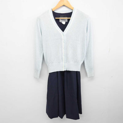 【中古】愛知県 南山学園 聖霊中学・高等学校 女子制服 2点 (ニット・ワンピース) sf074361