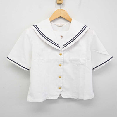 【中古】愛知県 南山学園 聖霊中学・高等学校 女子制服 2点 (ニット・セーラー服) sf074362