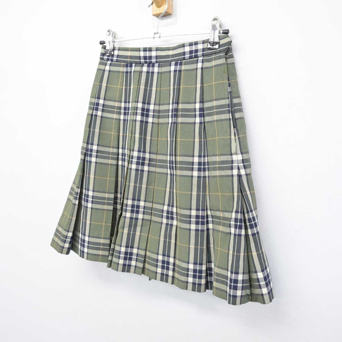 【中古】 学校名不明 女子制服 1点 (スカート) sf074365