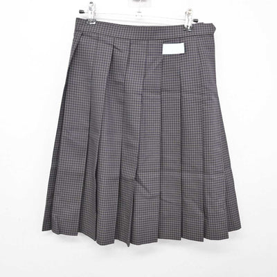 【中古】福岡県 筑紫台高等学校 女子制服 2点 (ブレザー・スカート) sf074366